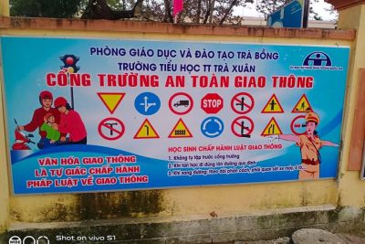 HÌNH ẢNH VĂN HÓA CỔNG TRƯỜNG AN TOÀN