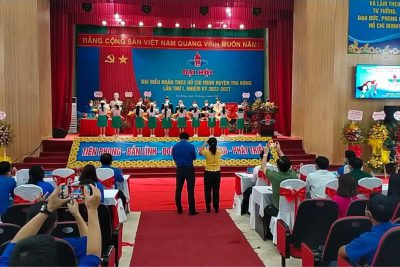 Đại hội Đoàn TNCS HCM nhiệm kỳ 2022-2027 huyện Trà Bồng